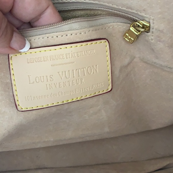 blue fabric tote - Picture 4 of 10